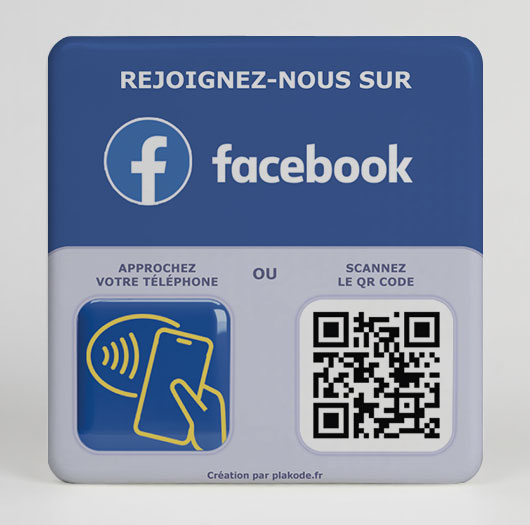Plaque Facebook